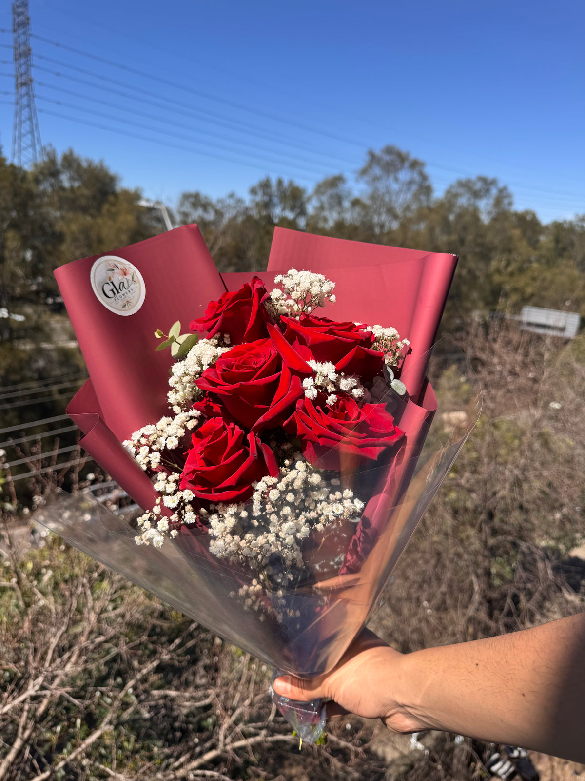 Red Rose - 5stem