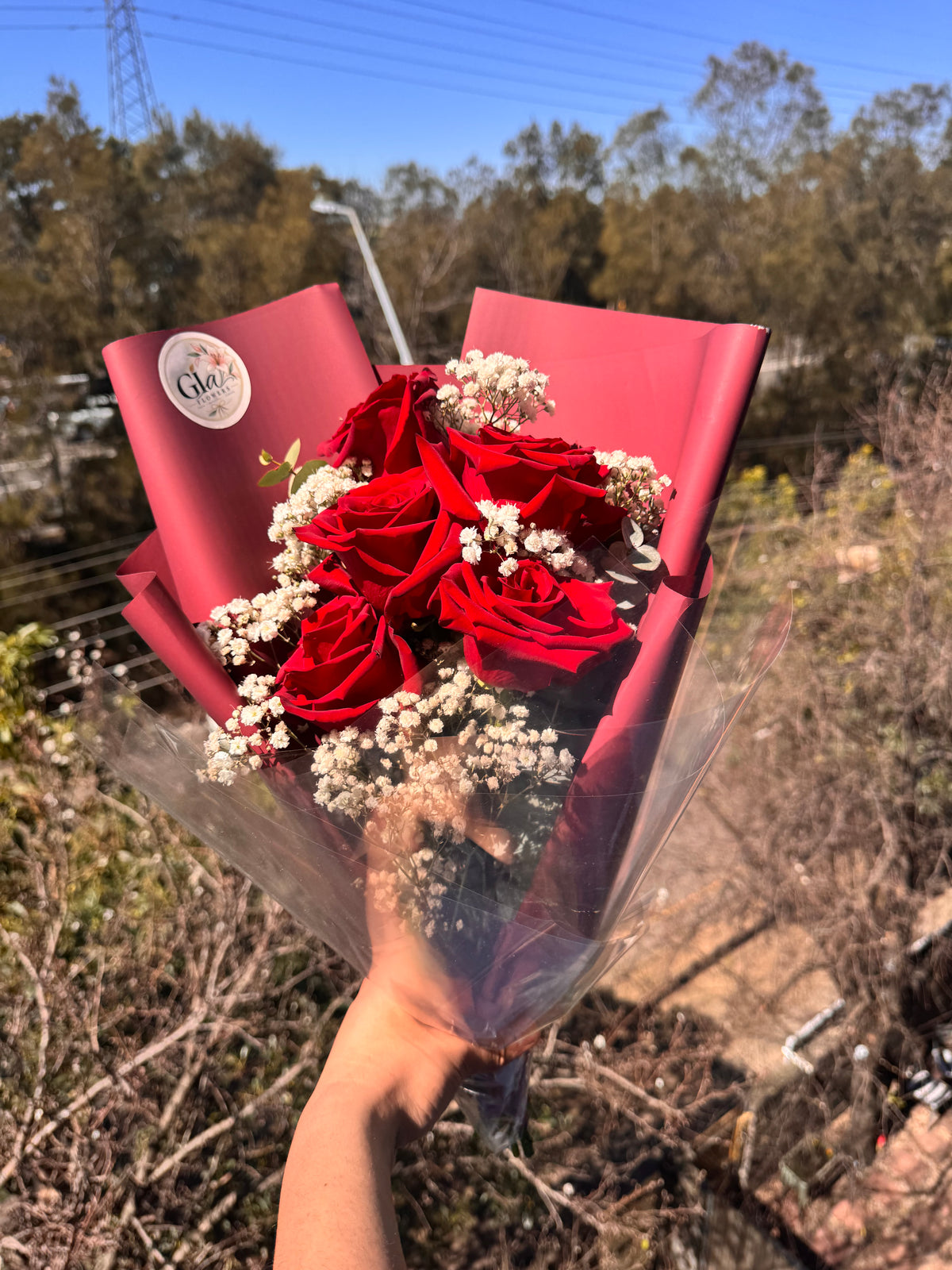 Red Rose - 5stem