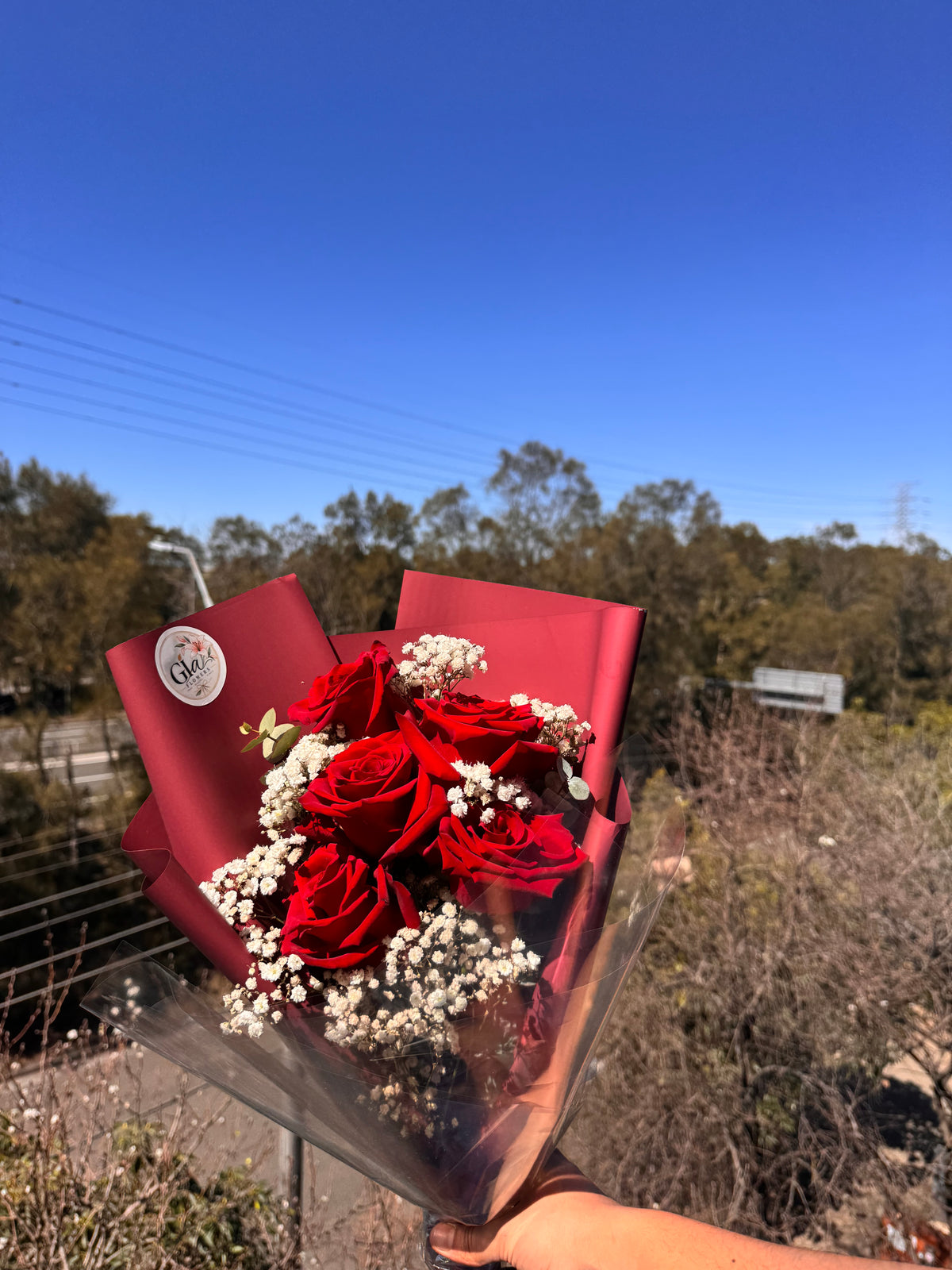 Red Rose - 5stem